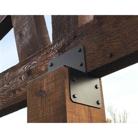 cedar beam metal brackets|timber beam post brackets.